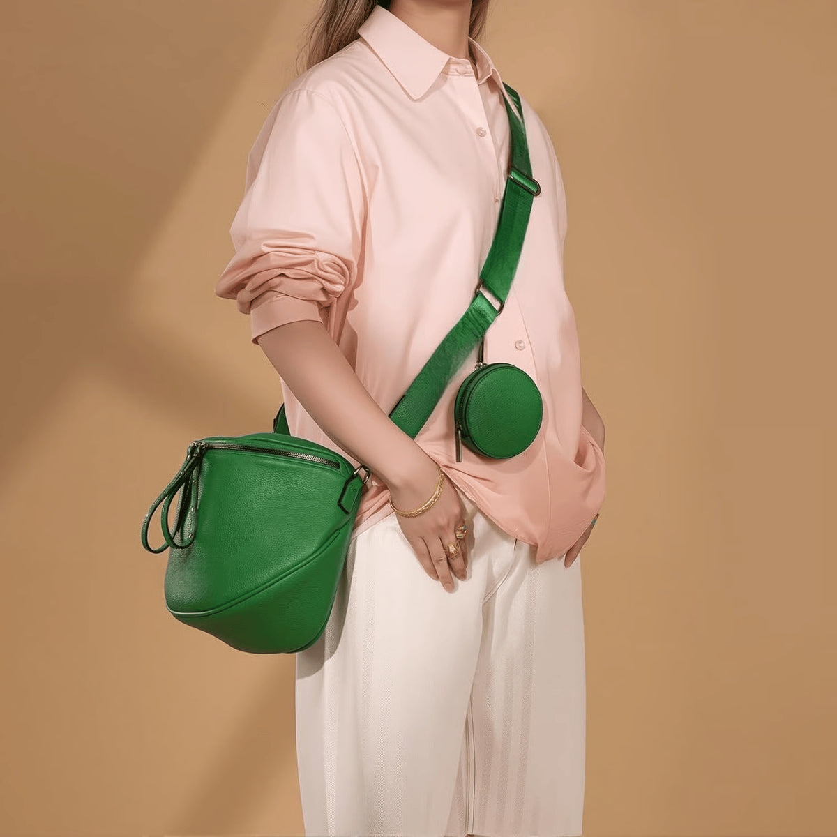 🎁2026 Hot Sale👜 Large Fanny Pack Crossbody Sling Bags