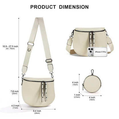 🎁2026 Hot Sale👜 Large Fanny Pack Crossbody Sling Bags